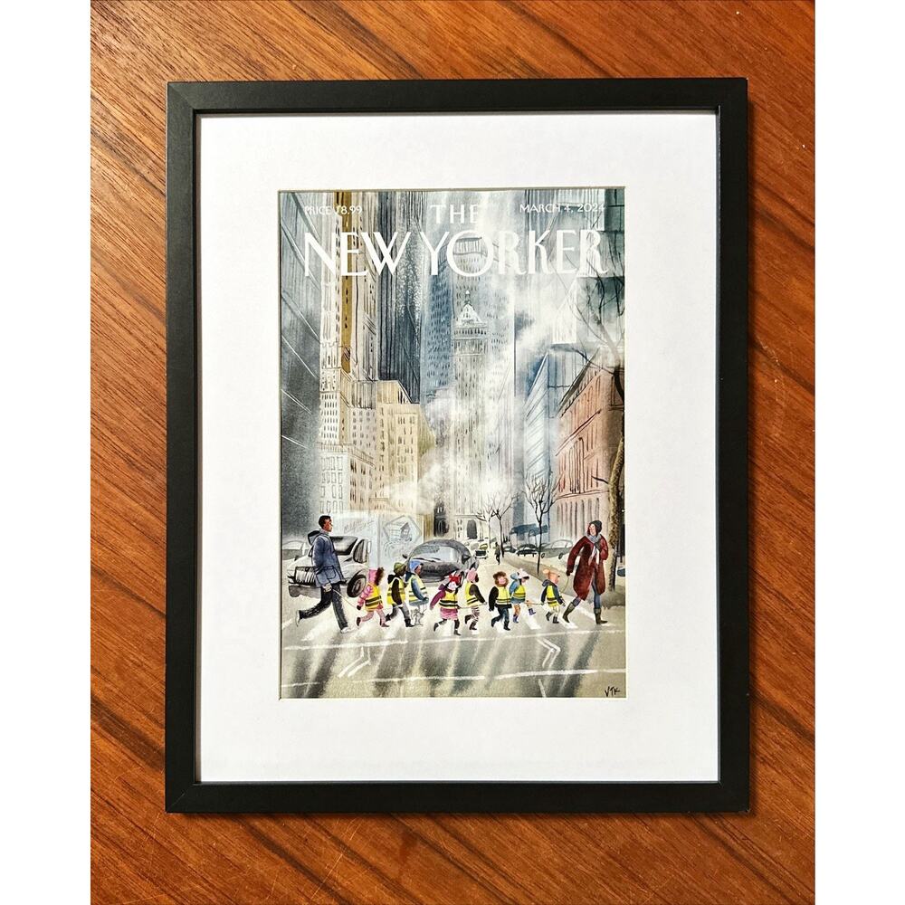 FRAMED 2024 The New Yorker Magazine March 4 All Clear Victoria Tentler Krylov